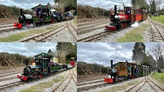 South Downs Light Railway Narrow Gauge Gala 19032023 [upl. by Genie]