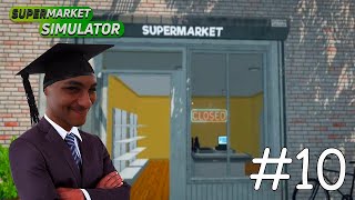 A VOLTA DO MERCADO  Supermarket Simulator Parte 10 [upl. by Philbin]