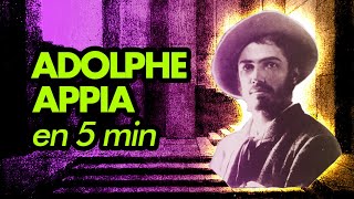 ADOLPHE APPIA en 5 minutos [upl. by Ellenahc281]