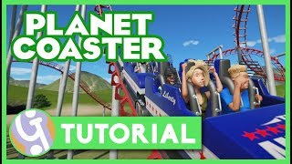 Beginners Coaster Building Guide  Planet Coaster Tutorial [upl. by Neyud]