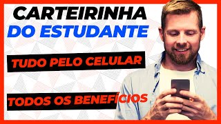 como fazer Carteira de estudante Como baixar carteira de estudante Como criar Carteira do estudante [upl. by Cynth]