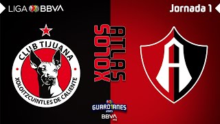 Resumen  Tijuana 3  1 Atlas  Liga MX  Guardianes 2020  Jornada 1  LIGA BBVA MX [upl. by Yedrahs977]