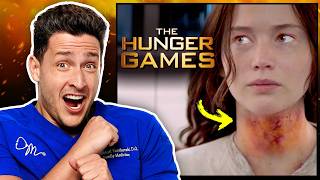 Doctor Reacts To Hunger Games Injuries [upl. by Lymn]