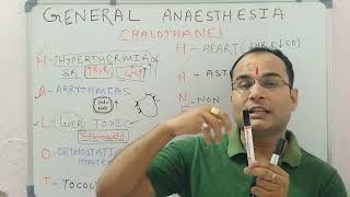 General anesthesia Part 3General properties of Halothane [upl. by Ivah]