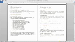 Market Research Report Template [upl. by Johnna]