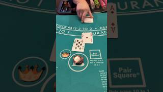 500 on a hand of blackjack watch til the end casino gambling blackjack [upl. by Alletsyrc]