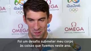 Minha Olimpíada Michael Phelps e o seu último dia olímpico [upl. by Aicitan]