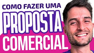 MAIS CLIENTES Como fazer uma PROPOSTA COMERCIAL GRATUITA no Canva TUTORIAL 🔥 2023 [upl. by Eniruam616]