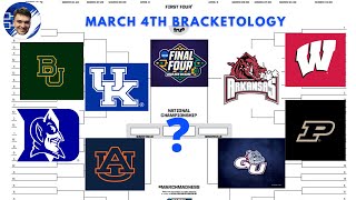 Bracketology Update  March 4 2022 [upl. by Hedva447]