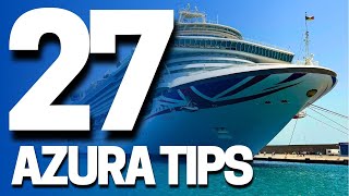 Become a PampO AZURA Pro with my cruise ship Tips and Hacks [upl. by Okoy872]