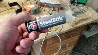 JB Weld SteelStik ReviewReal Life Use [upl. by Lin]