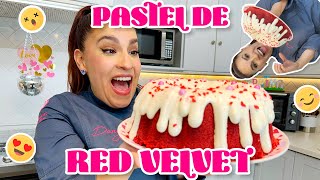 Como hacer el pastel de RED VELVET PERFECTO❤️❤️❤️ [upl. by Arammahs]