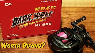 Should a BEGINNER buy The Tsurinoya Dark Wolf Ultra KF50S A BFS Reel Review [upl. by Portland441]