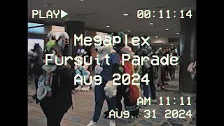 Megaplex 2024 Fursuit Parade on VHS [upl. by Par]