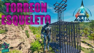 COMO HACER TORREON ESQUELETO EN ARK ASCENDED NUEVO META EL MEJOR TOWER [upl. by Rainer]