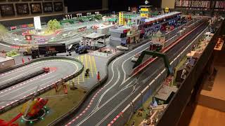 Thatchers Raceway  Giant Digital Scalextric Set  Jadlam Racing Models [upl. by Anait175]