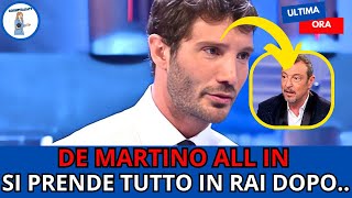 🚀 DE MARTINO CONQUISTA LA RAI DA BALLERINO A RE RAI 💰💼 CONTRATTO MILIONARIO  AMADEUS TREMA 😱🎭 [upl. by Isidro517]