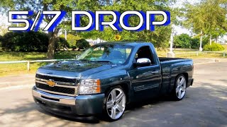 2005 Nardo Gray Silverado 510 drop  Walkthrough [upl. by Esertap422]