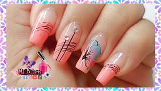 Diseño de uñas manos 😍 Muy fácil Uñas de las manos decoradas 🥰 Diseño sencillo y elegante para uñas [upl. by Nadbus290]