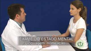 Semiologia Sistema Nervoso  Exame do Estado Mental [upl. by Annahsohs]