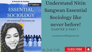 Essential Sociology Nitin SangwanScope of SociologyEmergence of SociologyChapter 2 [upl. by Terriss]