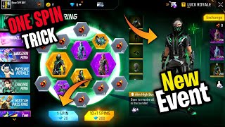 FREE FIRE NEW SHADOW RING EVENT  FREE FIRE NEW EVENT  TECHNO BANDA [upl. by Manlove]