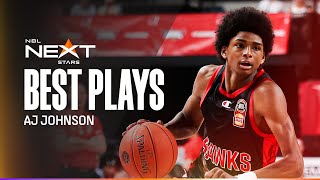 5 Minutes of AJ Johnsons Best Plays in NBL24 [upl. by Yrneh292]