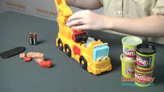 PlayDoh Diggins Rigs Buster the Power Crane from Hasbro [upl. by Aeel]