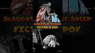 For Honor  Brand new SLAUGHTER OF THE SHEEP execution ForHonor ForHonorExecutions Warmonger [upl. by Danczyk]