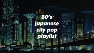 80s japanese city pop playlist [upl. by Htez]