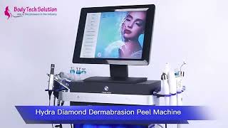 How to the Use Liquid Solutions in 15 in 1 Hydra Beauty Skin System  Facial Machine Demo [upl. by Wiburg]