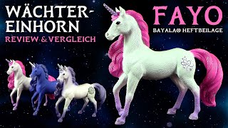 Schleich ® Bayala  Wächter Einhorn Fayo  Limited Edition 2024 Neuheit  New  Review amp Vergleich [upl. by Nwahsear]