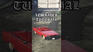 Clean Albany Manana Lowrider Tutorial On GTA Online [upl. by Hijoung]