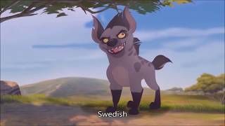 Outta the Way The Lion Guard  Multilanguage REDONE [upl. by Acinat231]