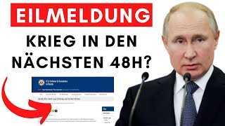 48h Warnung USA amp Deutschland geben massive Warnungen aus [upl. by Pisarik695]