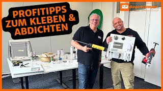 Klebe amp Dichtschulung für Wohnwagen amp Wohnmobil  Tipps und Tricks von drklebunddicht [upl. by Cheryl508]