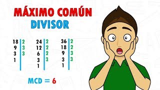 MAXIMO COMUN DIVISOR Super Facil  Para principiantes [upl. by Itsym]