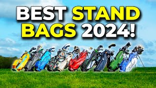 BEST GOLF STAND BAGS 2024  OVER 15 MODELS TESTED [upl. by Rawden]