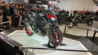 The brand new Kawasaki Z500 2024 EICMA Milano [upl. by Nur180]