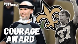 Former Saints Safety Steve Gleason Receive Courage Award At ESPYS  BIG Impact In New Orleans [upl. by Oiliruam106]