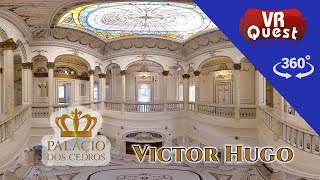 Palácio dos Cedros em 360º  Casa Victor Hugo [upl. by Olaznog]