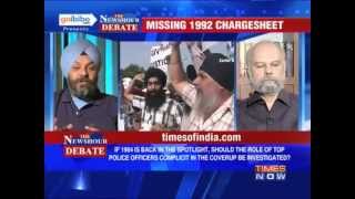 The Newshour Debate Who is responsible for the 1984 AntiSikh Riots Part 1 of 2 [upl. by Kitrak617]