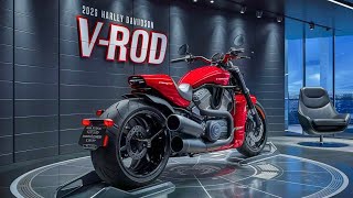 Modern Style NEW 2025 Harley Davidson VRod Finally Introduced  FIRST LOOK [upl. by Llennahc]