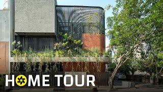 This 1400 sqft Compact Home in Bengaluru Has Ample Greenery Home Tour [upl. by Renato]