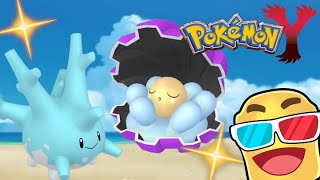 CORAYON ET COQUIPERL SHINY EN PECHE A LA CHAINE SUR POKÉMON Y  BISCOTTEPROD REDIF [upl. by Verla]