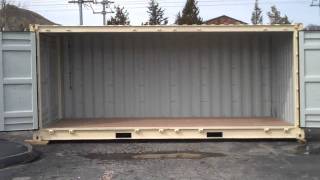 New 20 Open Side Shipping  Storage Container For Sale In Connecticut [upl. by Notslar]