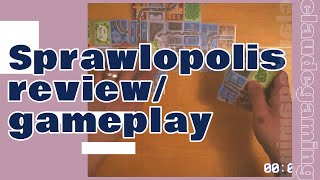 Sprawlopolis  review  rules  play [upl. by Atterehs765]