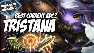 BEST CURRENT ADC TRISTANA  Unranked to Diamond  Ep 9  League of Legends [upl. by Lerrej82]