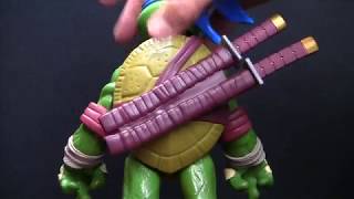 TMNT 11quot Battle Shell Figure Instructional [upl. by Aneryc388]