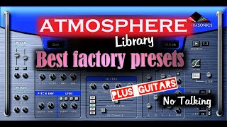 Omnisphere Atmosphere Library best Sounds no talking [upl. by Lleznod]